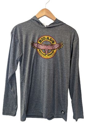 Adult OG Logo Sun Shirt Grey