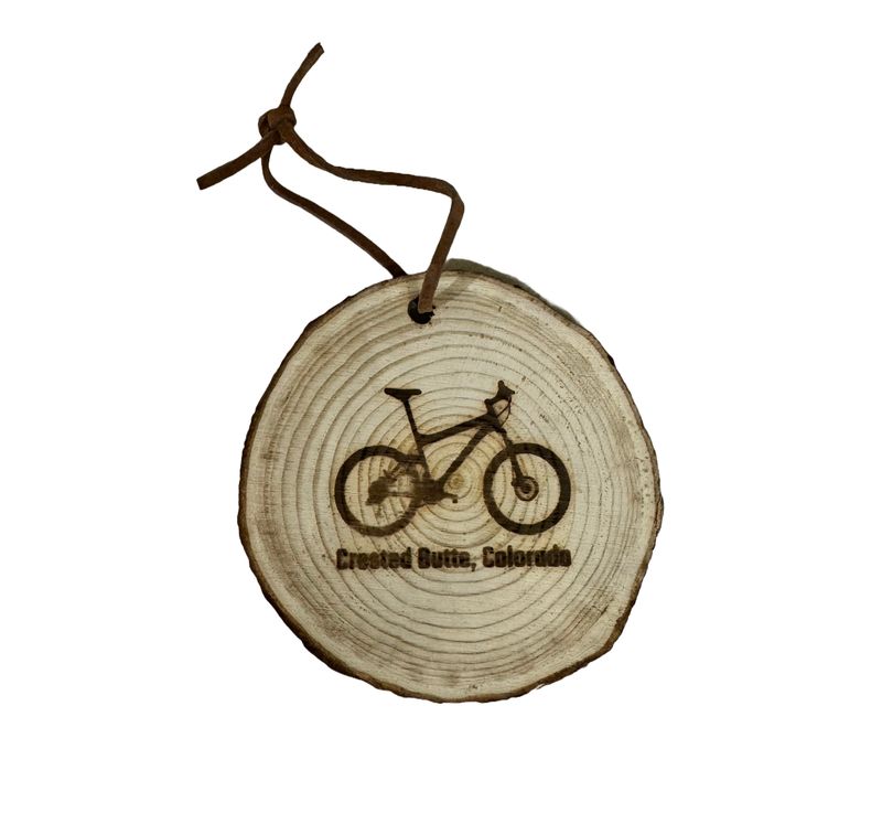 Wooden Bike Ornament