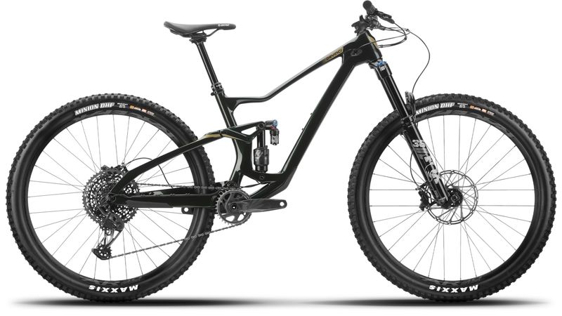 Devinci Troy Carbon GX 12s Green and Gold (Medium)