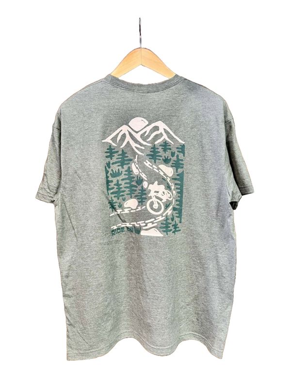 T-Shirt Ride CB Heather Green