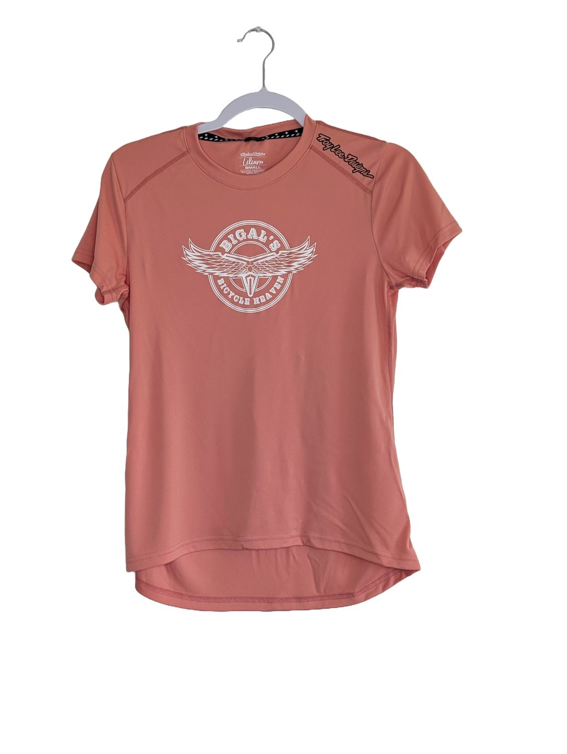 Custom Lilium Short Sleeve Women's Jersey Terra Cotta