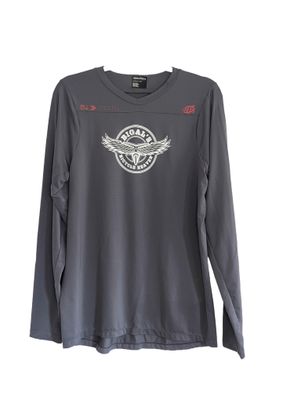 Custom Skyline Long Sleeve Jersey; Mono Steel Blue