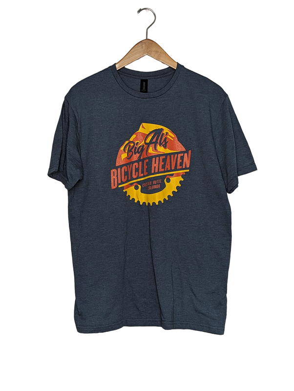 Big Al's Indigo Chainring Design Tee
