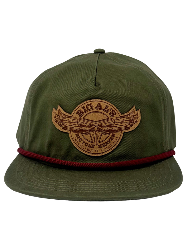 Wilson 5 Panel Hat Olive