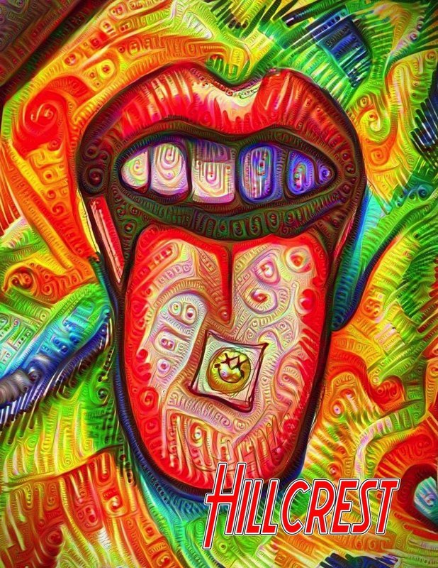 Hillcrest - Acid Tongue Poster