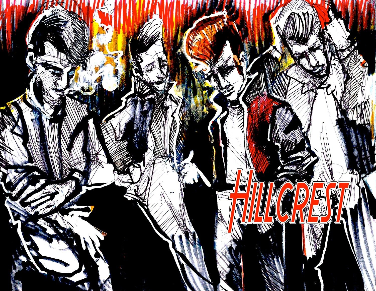 Hillcrest - Greaser Poster