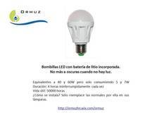 Lámparas de emergencia