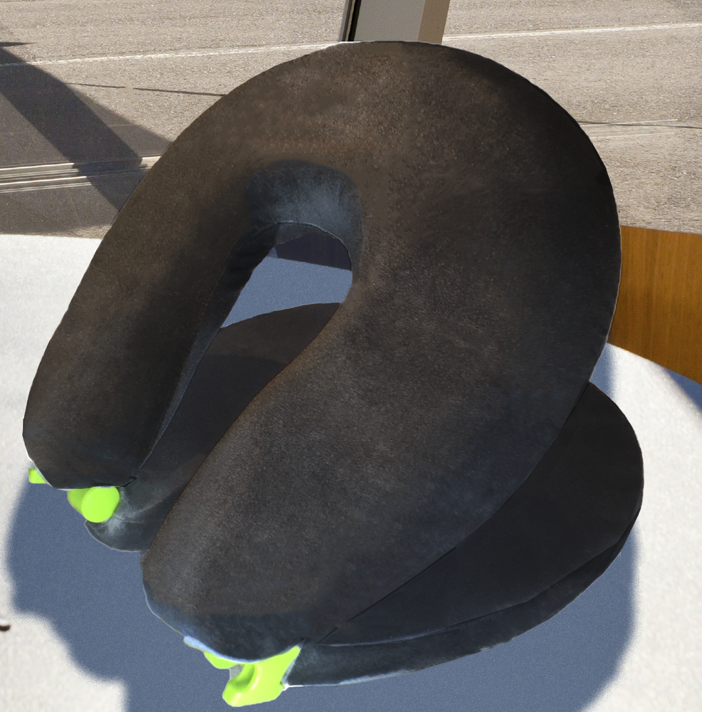 FaceCradle Travel Pillow - Black