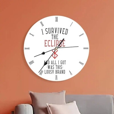Brand of Sacrifice Round Wall Clock