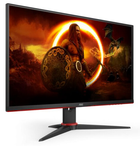 AOC 27&quot; 3-Side Frameless QHD Gaming Monitor (Q27G2E/BK), 2560 x 1440, 1ms, 2 HDMI, DP, 155Hz, Freesync, 6 Game Modes, VESA