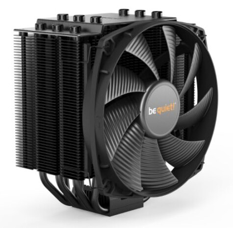 Be Quiet! BK021 Dark Rock 4 Heatsink &amp; Fan, Intel &amp; AMD Sockets, Silent Wings Fan, Fluid Dynamic, 200W TDP