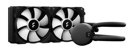 Fractal Design Lumen S24 V2 240mm ARGB Liquid CPU Cooler, ARGB Pump, 2x Aspect 12 RGB PWM Fans