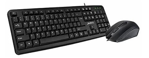 Jedel G11 Wired Keyboard and Mouse Desktop Kit, USB