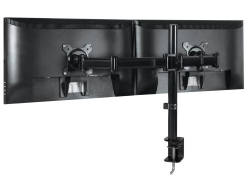 Arctic Z2 Basic Dual Monitor Arm, Up to 32" Monitors / 25" Ultrawide, 180° Swivel, 360° Rotation