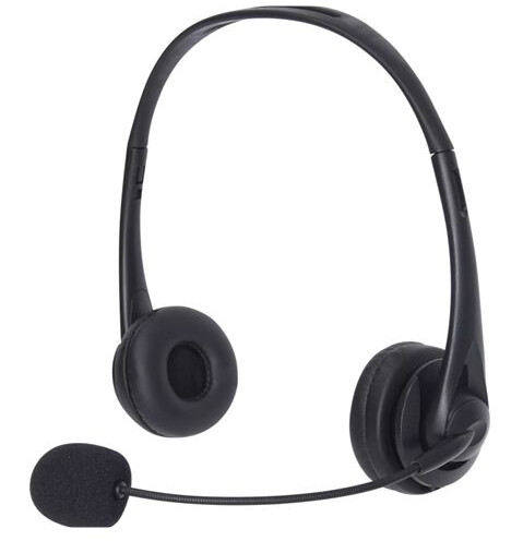Sandberg (126-12) Office Headset with Boom Microphone, USB, In-Line Controls