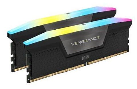 Corsair Vengeance RGB 32GB Kit (2 x 16GB), DDR5, 6000MHz (PC5-48000), CL36, 1.4V, XMP 3.0, PMIC, DIMM Memory