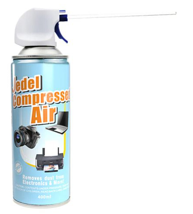 Jedel Compressed Air Cleaner, 400ml, Child-Safe Cap