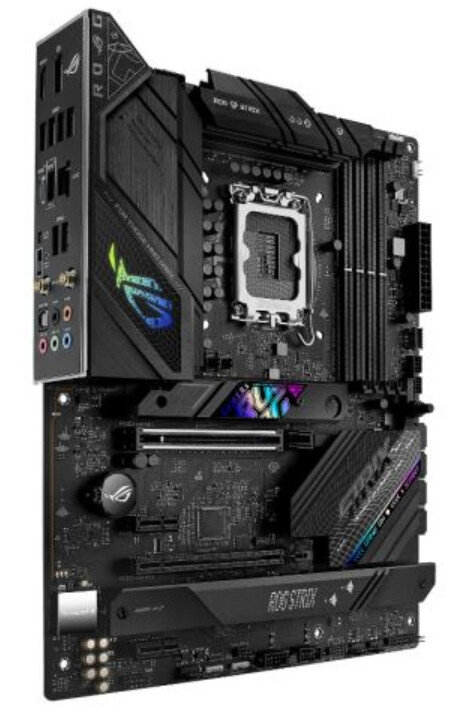 Asus ROG STRIX B760-F GAMING WIFI, Intel B760, 1700, ATX, 4 DDR5, HDMI, DP, Wi-Fi 6E, 2.5G LAN, PCIe5, 3x M.2, RGB
