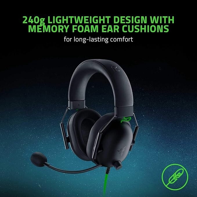 Razer Blackshark v2 X 7.1 Headset Black