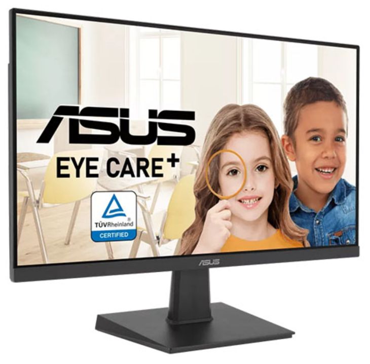 Asus 27&quot; Frameless Eye Care Gaming Monitor (VA27EHF), IPS, 1920 x 1080, 1ms, 100Hz, Adaptive-Sync, VESA