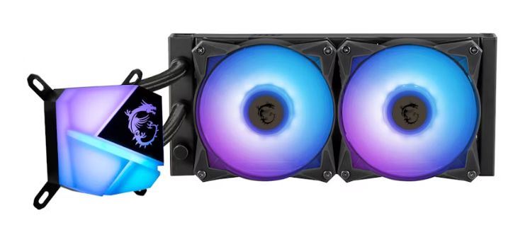 MSI MAG CORELIQUID C240 ARGB Performance Liquid CPU Cooler - 240mm