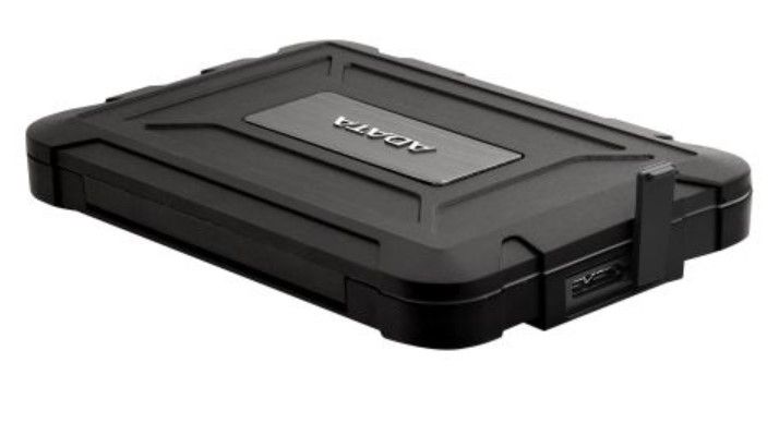 ADATA ED600 2.5" SATA Drive Caddy, USB 3.2 Gen1, USB Powered, IP54 Water, Dust &amp; Shock Proof