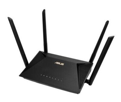 Asus (RT-AX53U) AX1800 (1201+574Mbps) Wireless Dual Band Wi-Fi 6 Router, MU-MIMO &amp; OFDMA, AiProtection, 4-port, USB