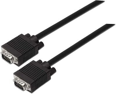 AISENS SVGA Cable (HDB15/Male-HDB15/Male) 3M