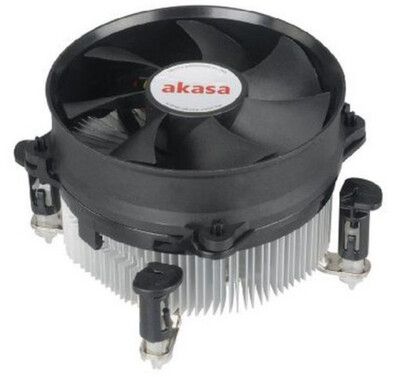 Akasa AK-959CU Heatsink and Fan, Sockets 775, 115x, 1200, PWM Fan, Up to 115W