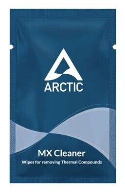 Arctic MX Cleaner Wipes for Removing Thermal Compounds, Limonene-Based, 5 Individually Packaged Wipes