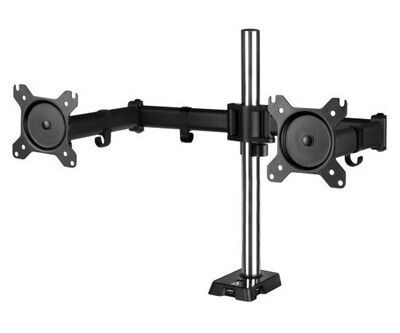 Arctic Z2 (Gen 3) Dual Monitor Arm with 4-Port USB 2.0 Hub, Up to 34&quot; Monitors / 29&quot; Ultrawide, 180° Swivel, 360° Rotation