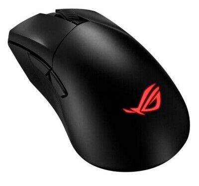 Asus ROG Gladius III Wireless/Bluetooth/USB Aimpoint Gaming Mouse, 36000 DPI, Swappable Switches, 0 Click Latency, RGB, Mouse Grip Tape