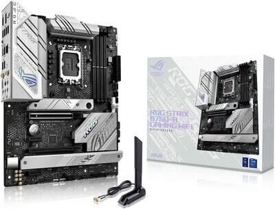 Asus ROG STRIX B760-A GAMING WIFI, Intel B760, 1700, ATX, 4 DDR5, HDMI, DP, Wi-Fi 6E, 2.5G LAN, PCIe5, 3x M.2, RGB
