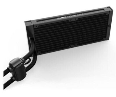 Be Quiet! Pure Loop 2 FX RGB 240mm Liquid CPU Cooler, 2 x 12cm Light Wings ARGB Fans, ARGB PWM Hub