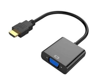 Converter Adapter HDMI Male Input Cable to VGA Female Output 1080p