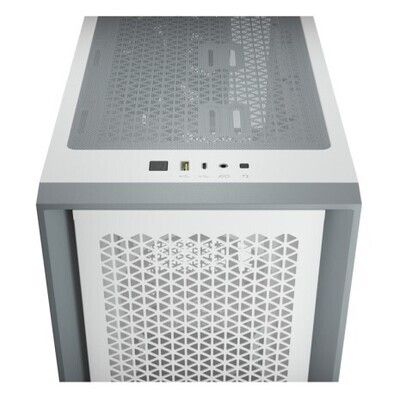 Corsair iCUE 4000D RGB Airflow Mid Tower Case - White