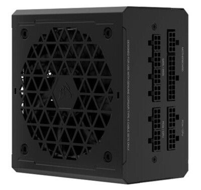Corsair 850W RMe Series RM850e V2 PSU, Fully Modular, Rifle Bearing Fan, 80+ Gold, Zero RPM Mode, ATX 3.0, PCIe 5.0