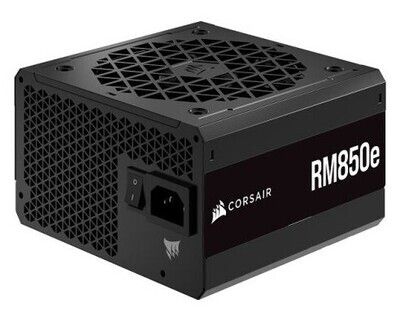 Corsair 850W RMe Series RM850e V2 PSU, Fully Modular, Rifle Bearing Fan, 80+ Gold, Zero RPM Mode, ATX 3.0, PCIe 5.0