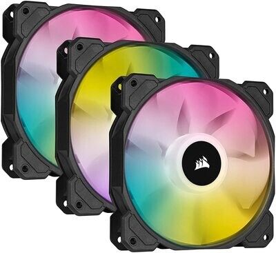 Corsair iCUE SP120 RGB ELITE Performance 120 mm  Triple Fan Kit