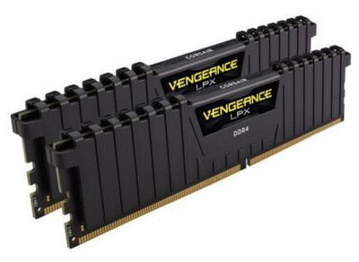 Corsair Vengeance LPX 32GB Memory Kit (2 x 16GB), DDR4, 3600MHz (PC4-28800), CL18, XMP 2.0, DIMM Memory