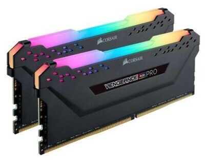 Corsair Vengeance RGB Pro 16GB Kit (2 x 8GB), DDR4, 3600MHz (PC4-28800), CL18, XMP 2.0