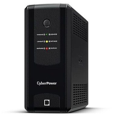 CyberPower UT 1050VA Line Interactive Tower UPS, 630W, LED Indicators, 6x IEC, AVR Energy Saving, Up to 1Gbps Ethernet