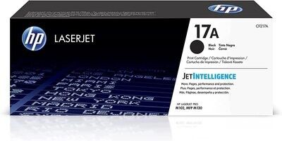 HP 17A Original Laser Toner Cartridge, Black (CF217A)