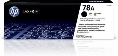 HP 78A Original Laser Toner Cartridge, Black (CE278A)