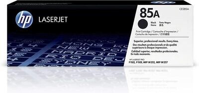 HP 85A Original Laser Toner Cartridge, Black (CE285A)