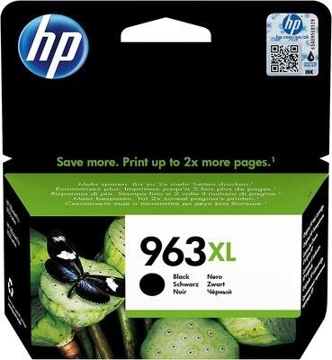 HP 963XL Original Ink Cartridge, Black (3JA30AE)