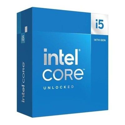 Intel Core i5-14600K, CPU, 1700, 3.5 GHz (5.3 Turbo), 14-Core, 125W (181W Turbo), 10nm, 24MB Cache, Overclockable, Raptor Lake Refresh