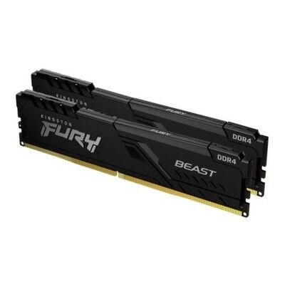 Kingston Fury Beast 16GB Kit (2 x 8GB), DDR4, 3600MHz (PC4-28800), CL17, DIMM Memory