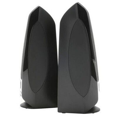 Logitech S150 2.0 Digital Speaker System, 5W RMS, Black, USB, Brown Box