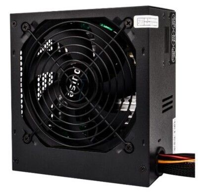 Pulse 650W PSU, ATX 12V, Active PFC, 4 x SATA, PCIe, 120mm Silent Fan, Black Casing
